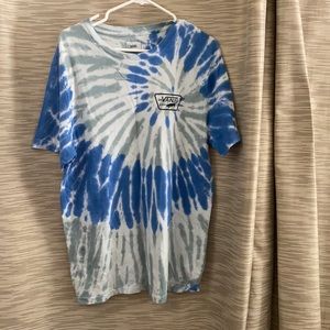 Tie dye vans tshirt
